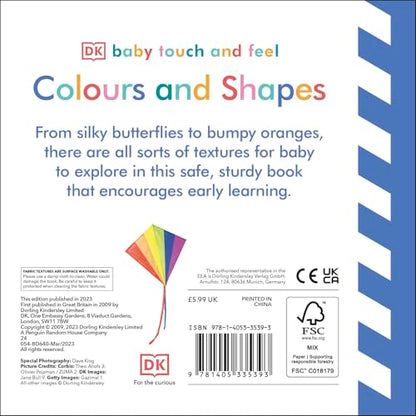 Baby Touch and Feel Colours and Shapes [Board book] DK