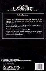 MCQS ON BIOCHEMISTRY WITH EXPLANATIONS FOR PG DENTAL ENTRANCE EXAMINATONS