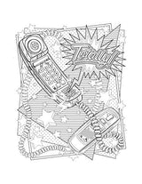 Totally '90s Coloring Book