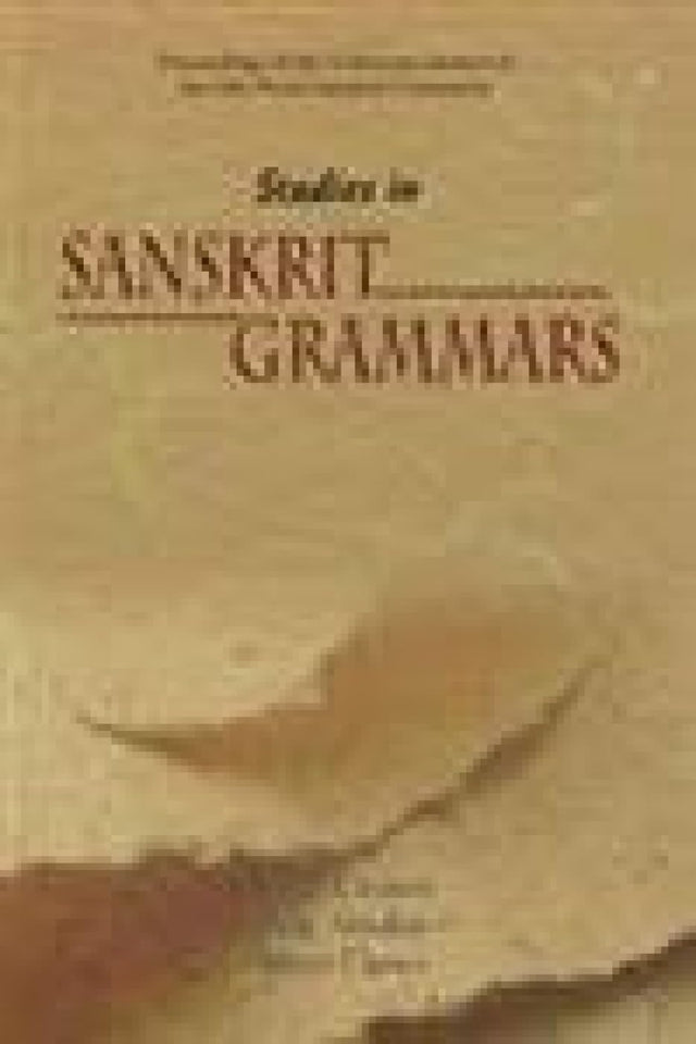 Studies in Sanskrit Grammars - Retail Maharaj