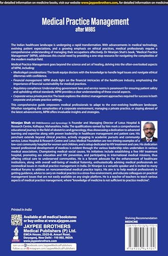 MEDICAL PRACTICE MANAGEMENT AFTER MBBS