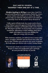 Manifest Anything in 100 Days: Manifestation & Law of Attraction Self-Help Book | 100-Day Challenge for Mindset, Abundance, Confidence & Goal Achievement - Retail Maharaj