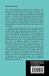 Land and Sovereignty in India: Agrarian Society and Politics under the Eighteenth-Century Maratha Svarājya: 36 (University of Cambridge Oriental Publications)