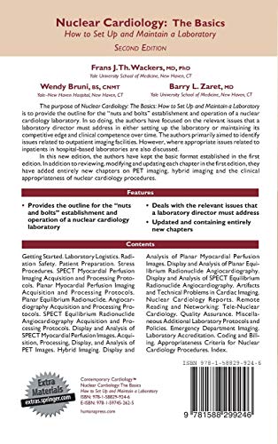 Nuclear Cardiology, The Basics: How to Set Up and Maintain a Laboratory (Contemporary Cardiology)