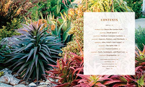 Striking Succulent Gardens: Plants and Plans for Designing Your Low-Maintenance Landscape [A Gardening Book]