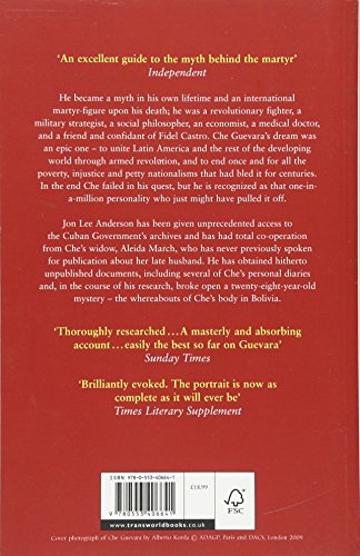 Che Guevara: the definitive portrait of one of the twentieth century's most fascinating historical figures, by critically-acclaimed New York Times journalist Jon Lee Anderson