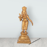 Ramar Murti Set - 5 x 2.5 Inches | Panchaloha Statue / Ram Sita Laxman Hanuman / Ram Darbar Statue For Pooja - Retail Maharaj