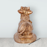 Nandi Murti - 1 x 2 Inches | Panchaloha Idol/ Nandi Statue/ Nandi Bhagavan / NandiDeva / Decor For Pooja - Retail Maharaj