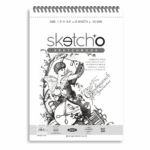Anupam Sketch-O Spiral Drawing Book Soft Cover 140 GSM - Retail Maharaj
