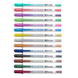 Sakura Gelly Roll Metallic Gel Pens Set of 12 Colors
