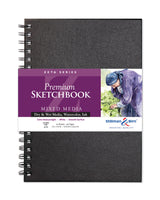 Stillman Birn Zeta Series Extra Heavyweight Smooth Paper Sketchbook Open Stock