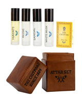The Chitpore Attar Set – Brown - Retail Maharaj
