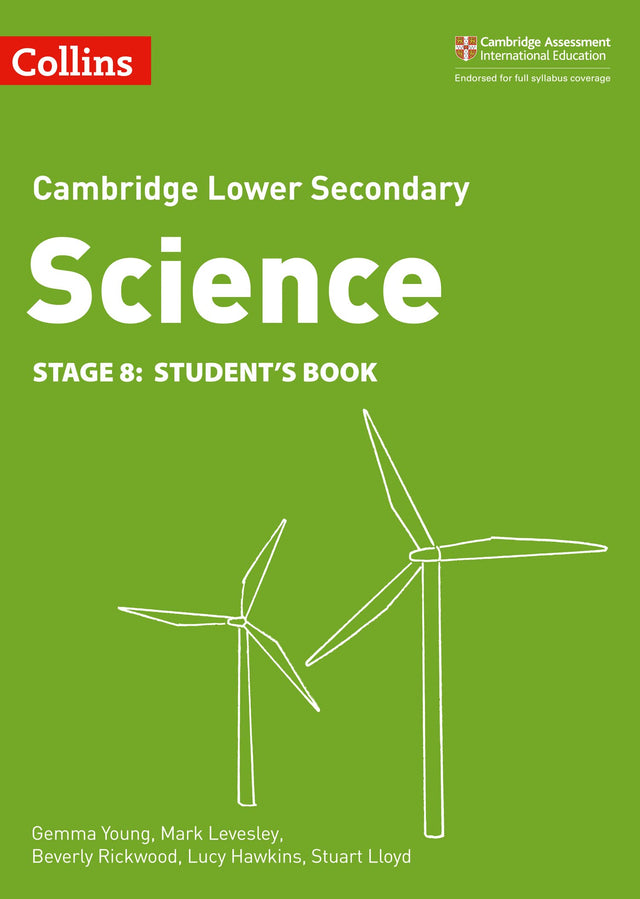 Lower Secondary Science Student’s Book: Stage 8 (Collins Cambridge Lower Secondary Science) - Retail Maharaj