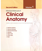 MANIPAL MANUAL OF CLINICAL ANATOMY 2ED VOL 1 (PB 2023)