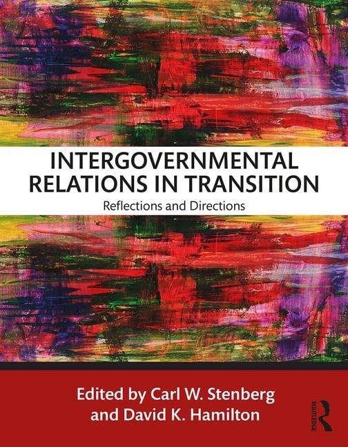 Intergovernmental Relations in Transition: Reflections and Directions - Retail Maharaj