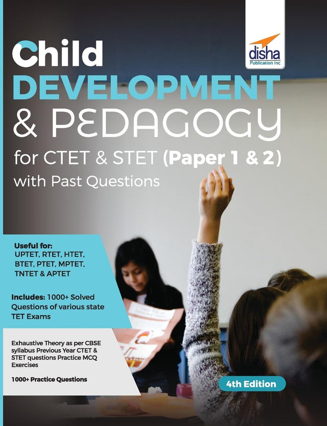 Child Development & Pedagogy For Ctet & Stet (Paper 1 & 2) With Past Questions 4th Edition - Retail Maharaj