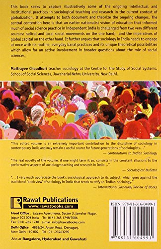Sociology in India: intellectual and institutional Practices