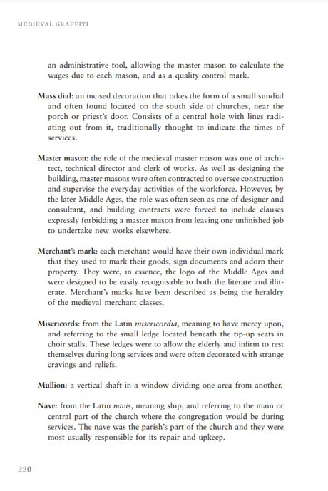 Medieval Graffiti: The Lost Voices of England's Churches - Retail Maharaj