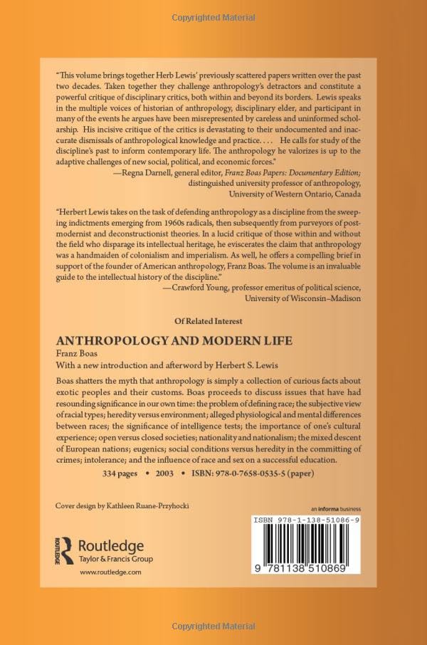 In Defense of Anthropology: An Investigation of the Critique of Anthropology - Retail Maharaj