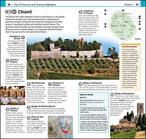 DK Top 10 Florence and Tuscany