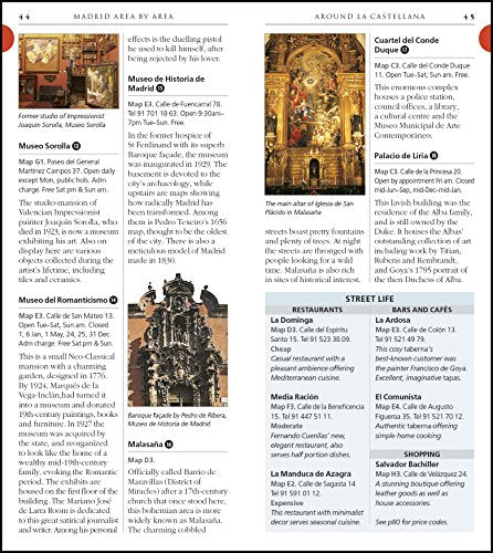DK Madrid Pocket Map and Guide