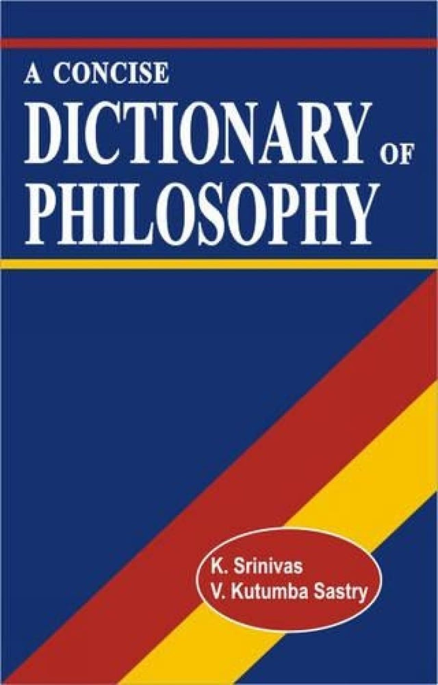 A Concise Dictionary of Philosophy - Retail Maharaj
