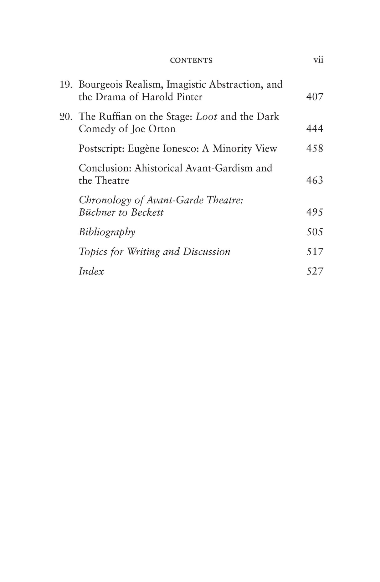Modern(ist)Drama: Essays in Criticism; A Casebook