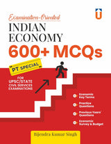 Indian Economy 600+ MCQs Book for UPSC CSE & State Civil Services Examinations | UPSC Prelims Special Edition