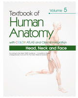 Textbook Of Human Anatomy With Color Atlas And Clinical Integration 2 Vol Set (Vol 5- Head Neck And Face And Vol 6-Brain) With Companion Workbook (Pb 2024)