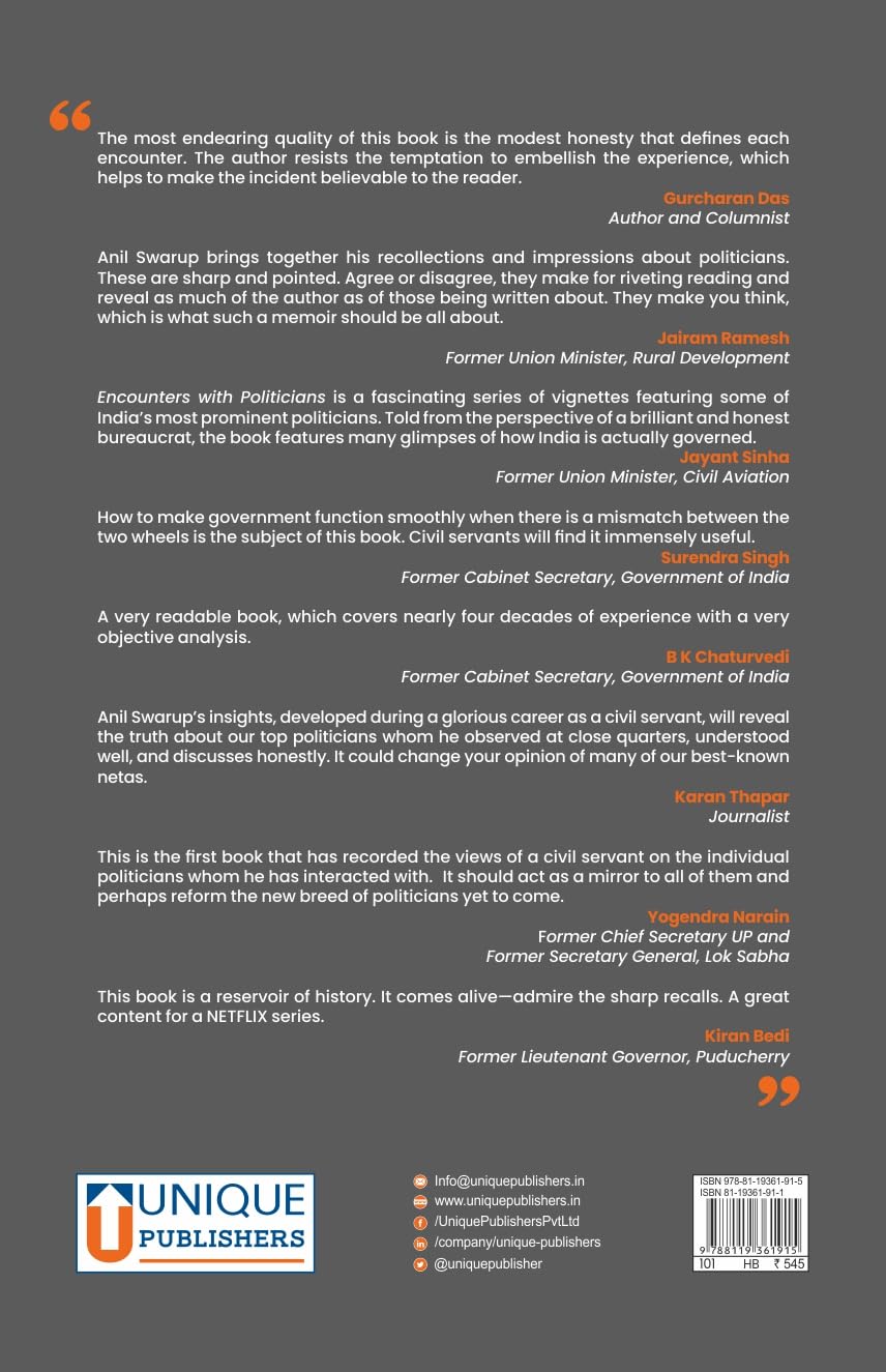 Encounters with Politicians – Insightful Narratives and Personal Experiences with Influential Leaders