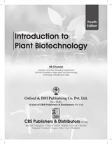 Introduction to Plant Biotechnology, 4/e - Retail Maharaj
