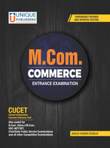 Commerce M.Com. Entrance Examination Guide | Comprehensive Prep for CUCET, B.Com. (Hons.), M.Com., UGC-NET/SET, Civil & State Public Service Exams | All Competitive Examinations