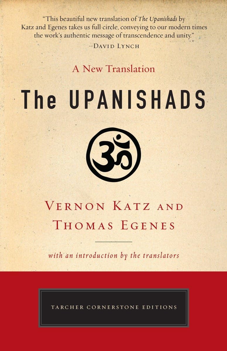 The Upanishads: A New Translation by Vernon Katz and Thomas Egenes (Cornerstone Editions) - Retail Maharaj
