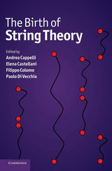 The Birth of String Theory
