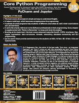 Core Python Programming, 3ed: Covers fundamentals to advanced topics like OOPS, Exceptions, Data structures, Files, Threads, Net - Retail Maharaj