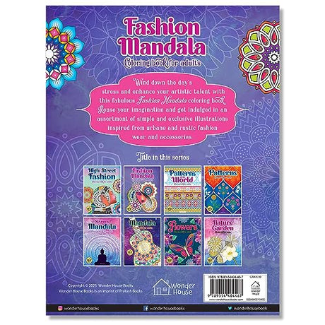 Fashion Mandala Coloring book for Adults - Retail Maharaj