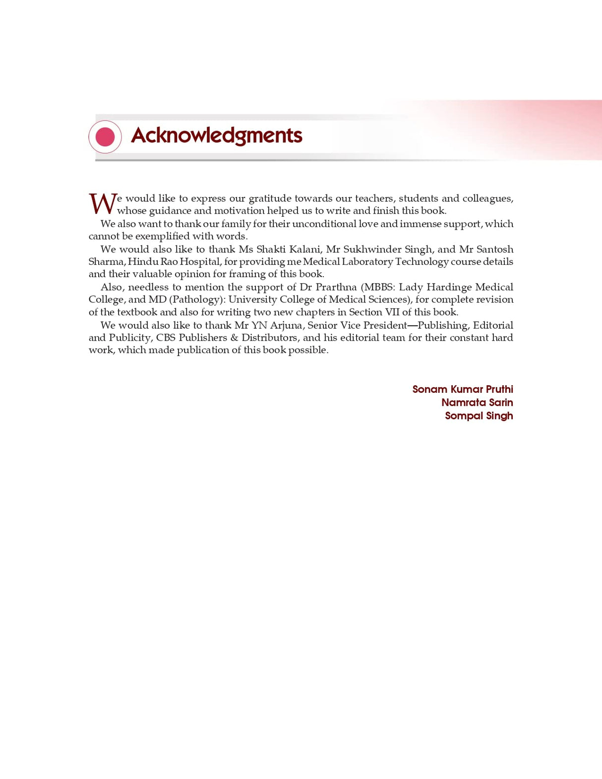 PREPARATORY MANUAL OF PATHOLOGY FOR MEDICAL LABORATORY TECHNOLOGY STUDENTS 2ED (PB 2023)