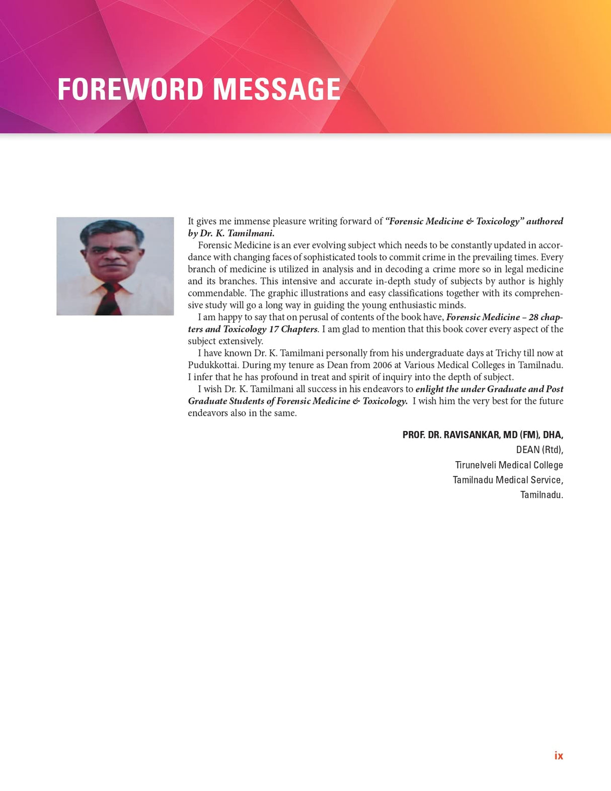 TEXTBOOK OF FORENSIC MEDICINE AND TOXICOLOGY (CBSPD Edition)