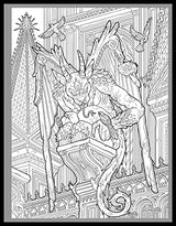Dark Art Gothica: A Horror Coloring Book