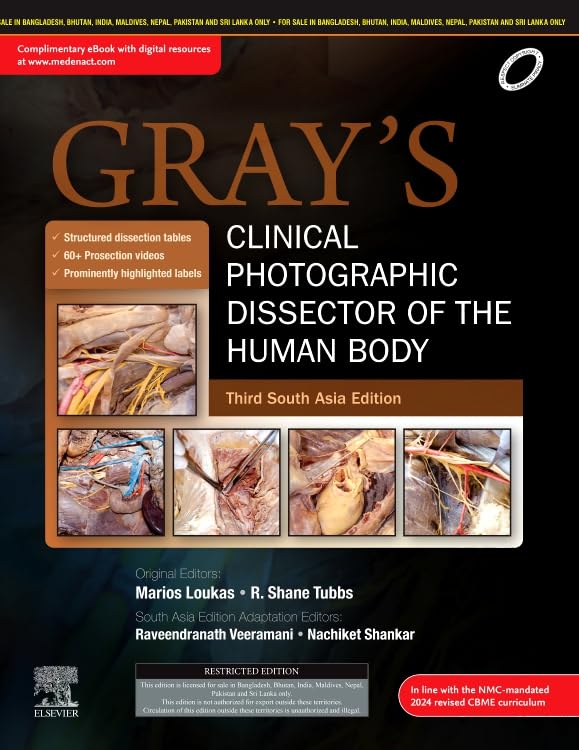 Gray’s Clinical Photographic Dissector of the Human Body, Third South Asia Edition
