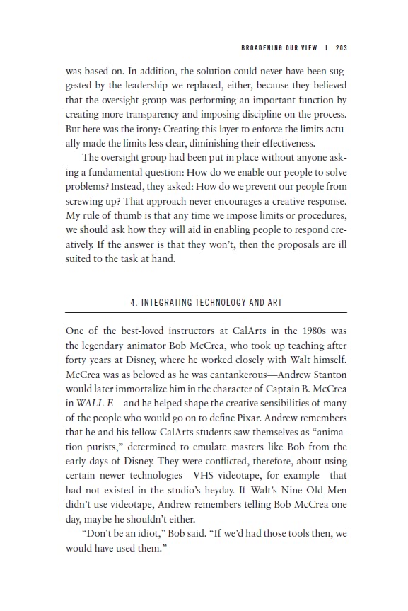 Creativity, Inc.: an inspiring look at how creativity can - and should - be harnessed for business success by the founder of Pixar