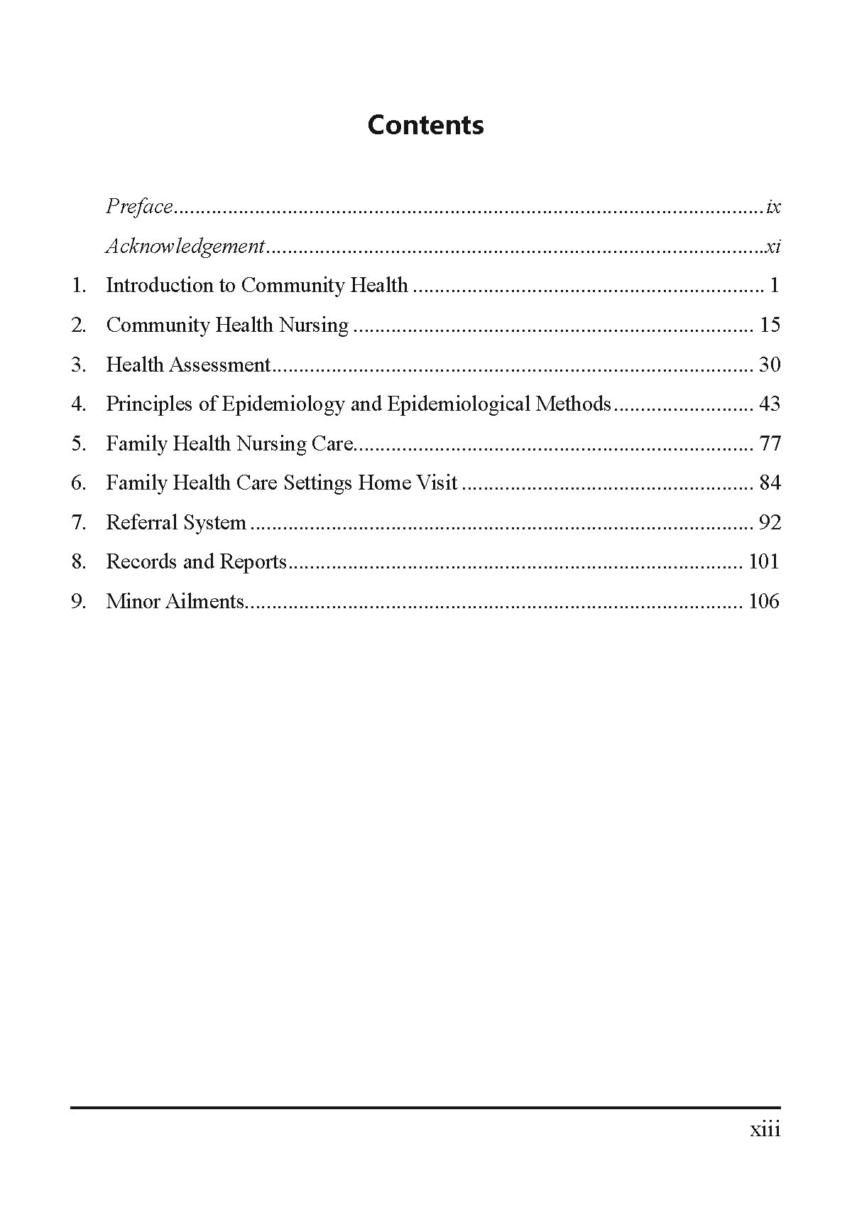 Community Health Nursing-I (As Per INC) for the GNM Students