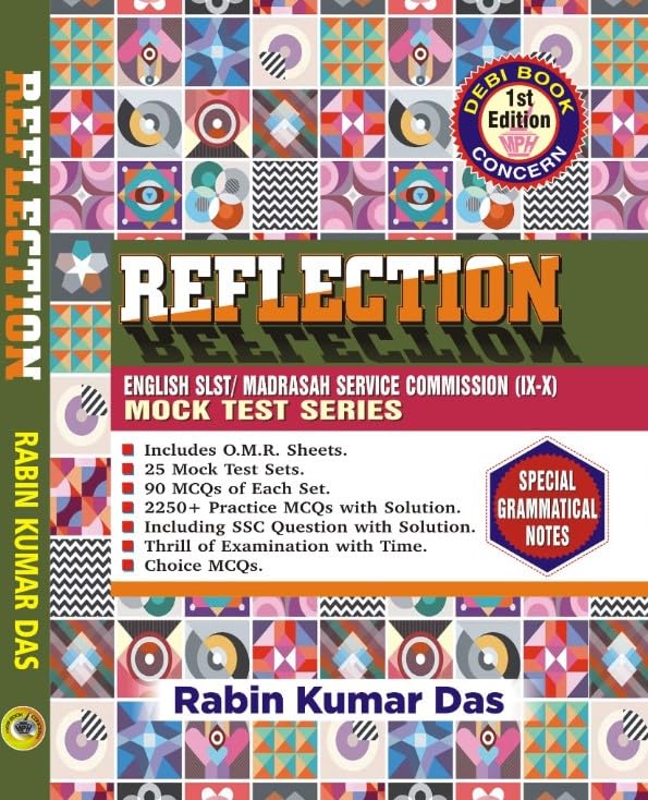 Reflection English SLST / Madrasah Service Commission (IX-X) Mock Test Series 1st Edition (English Version) - Retail Maharaj