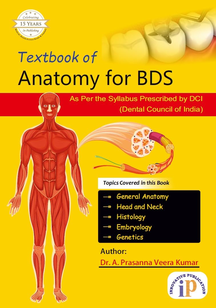 Textbook of Anatomy for BDS (First, 2025) - Retail Maharaj
