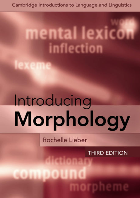 Introducing Morphology (Cambridge Introductions to Language and Linguistics) - Retail Maharaj