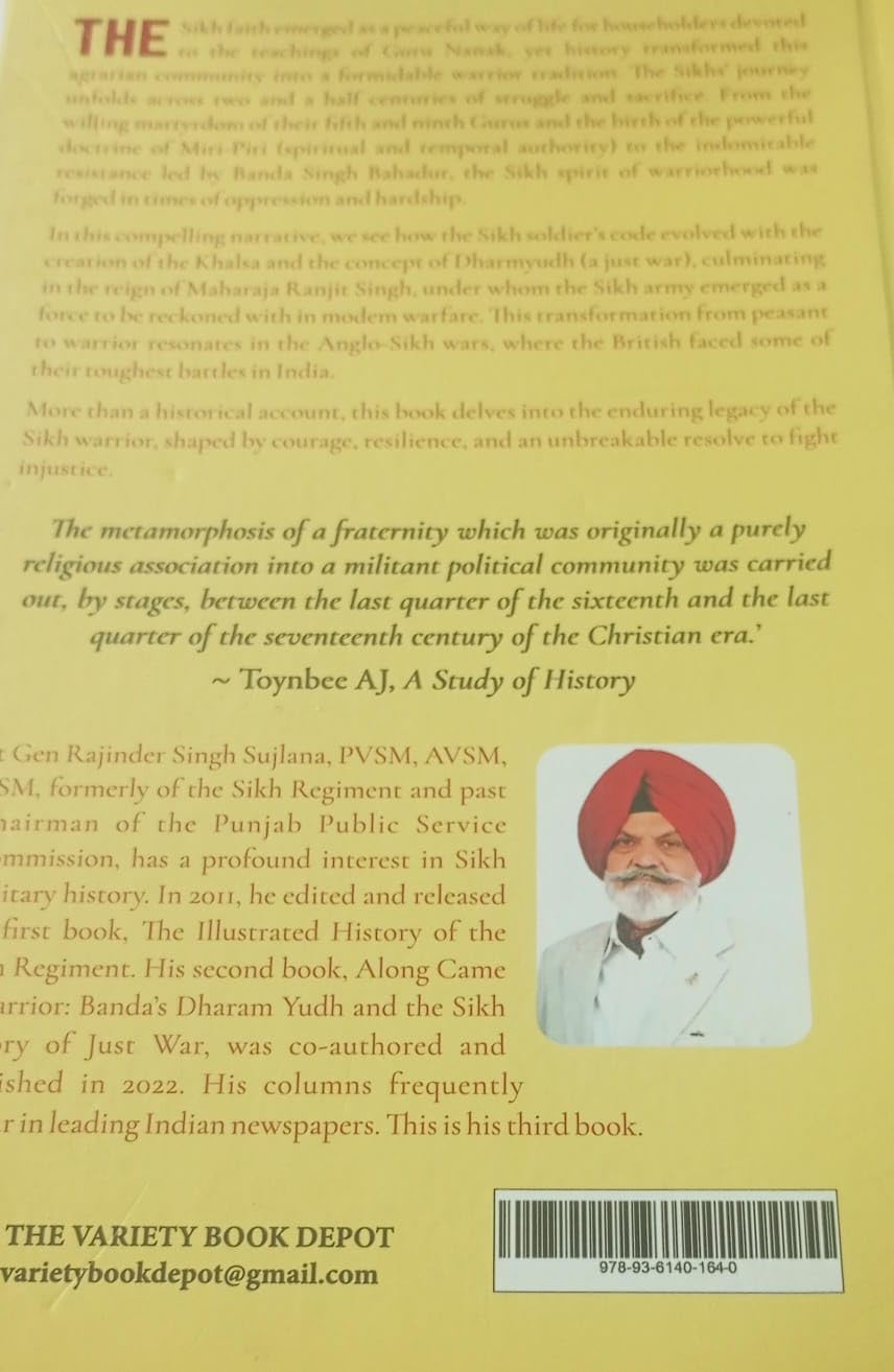 PEASANTS TO WARRIORS A TRAVELOGUE OF SIKH SOLDIERING OVER 250 YEARS - Retail Maharaj