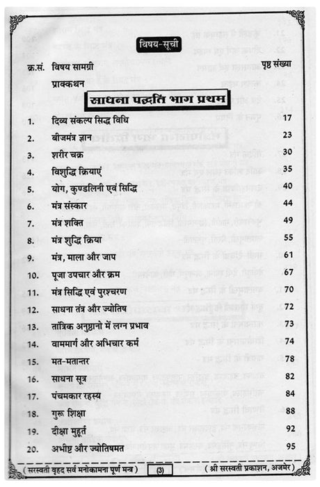 Sarva Manokamna Poorna Mantra [Hindi] - Retail Maharaj