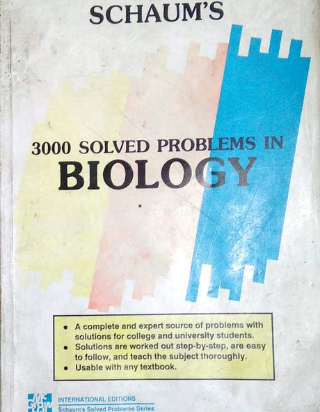 3000 SOLVED PROBLEMS IN BIOLOGY, 1ED - Retail Maharaj