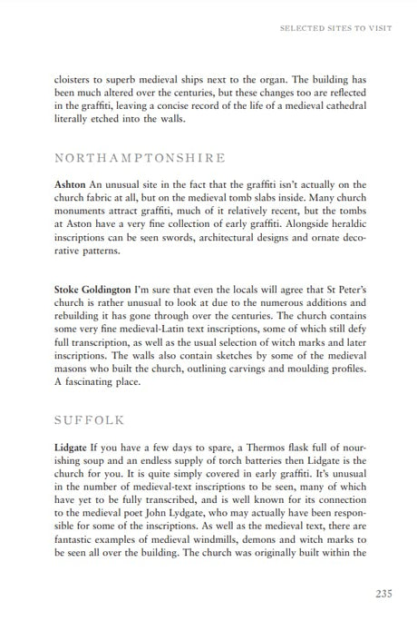 Medieval Graffiti: The Lost Voices of England's Churches - Retail Maharaj