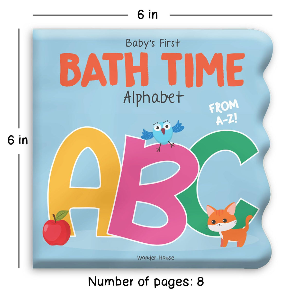 Baby's First Bath Time: ABC Bath Book | Retail Maharaj